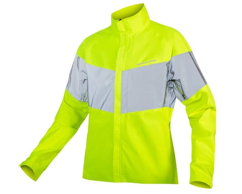 Endura Men's Urban Luminite EN1150 Waterproof Jacket (Hi-Viz Yellow) (XL)